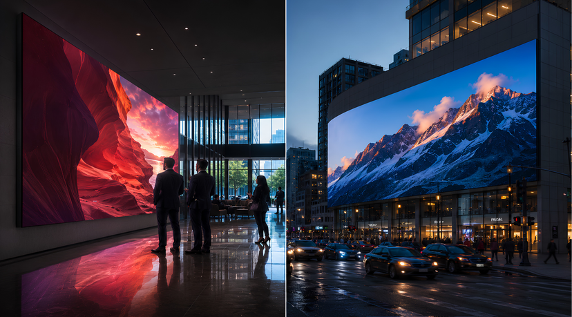 Indoor vs. Outdoor LED Display Specs: The Complete Specifier’s Guide